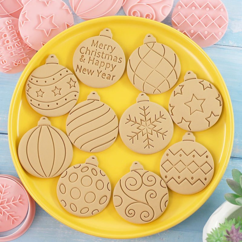 Cookies Pack - ชุดตัดคุกกี้ลายคริสต์มาส 11 ชิ้น แบบ 3 มิติ