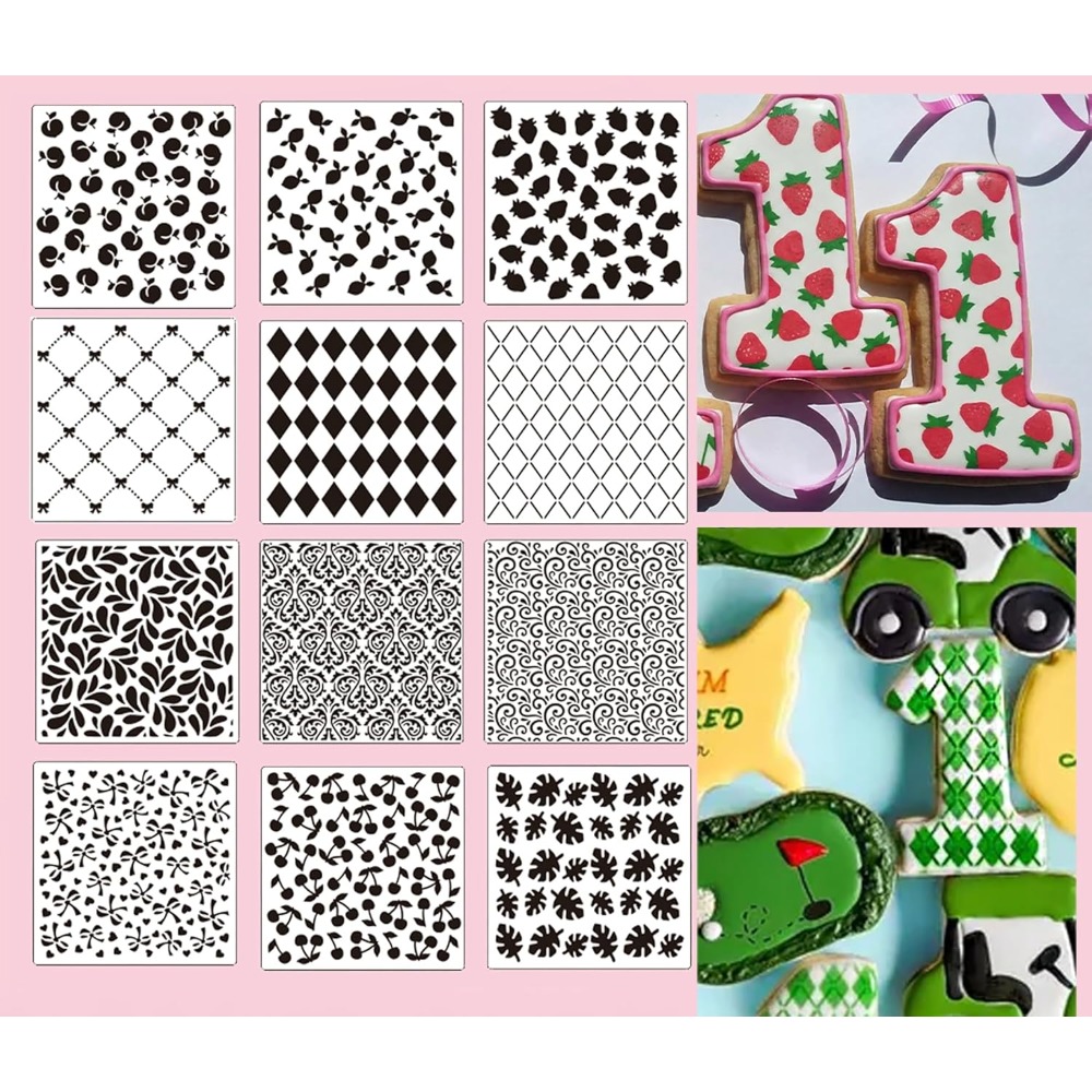 ชุดแม่พิมพ์คุกกี้ 12 ชิ้น ลายด - Cookies Pack บทวิจารณ์และราคา