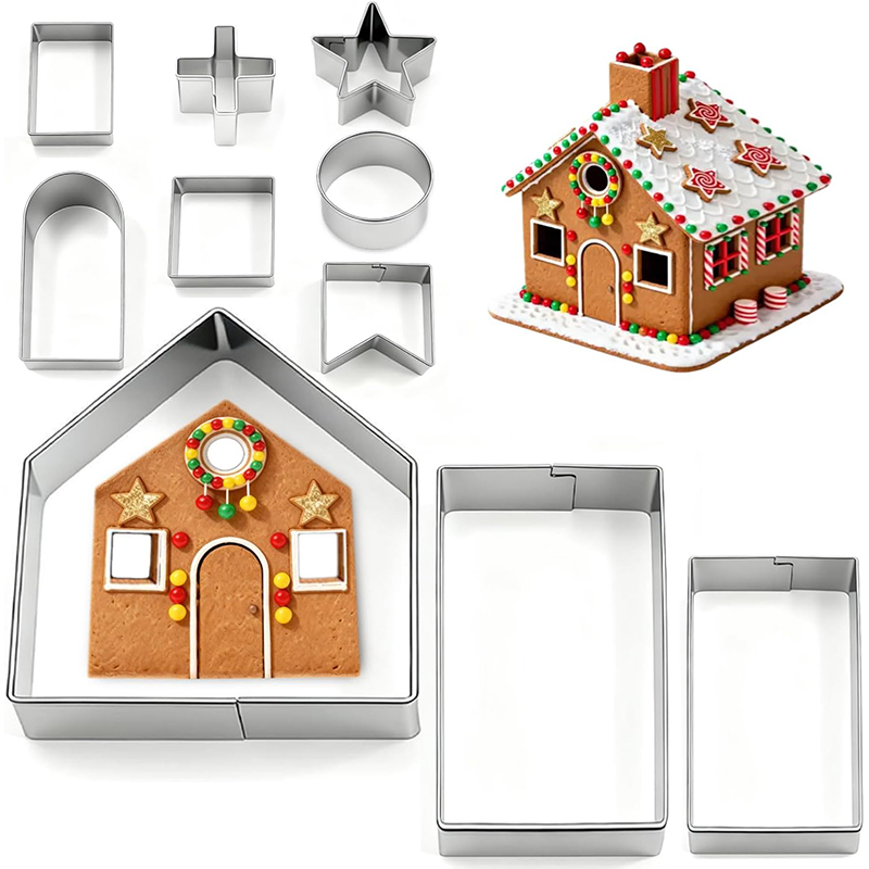ชุดตัวตัดคุกกี้รูปบ้านขนมปังขิ - Cookies Pack บทวิจารณ์และราคา