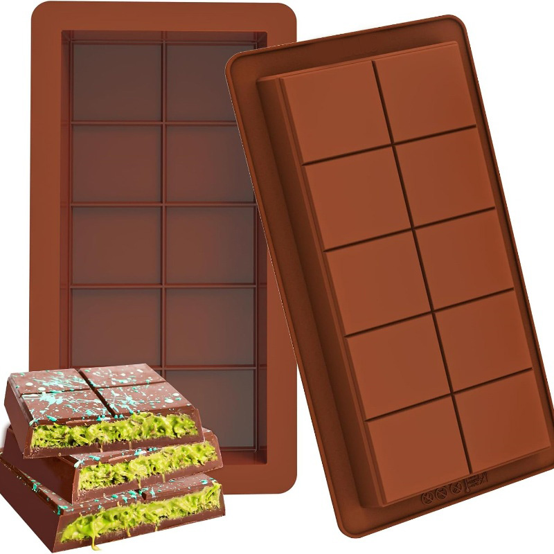 ช็อกโกแลตบาร์แม่พิมพ์ซิลิโคนบา - Chocolate Snack บทวิจารณ์และราคา