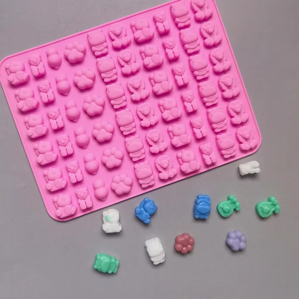 5Pcs Candyแม่พิมพ์ซิลิโคน 2 Dr - Gummy Candy บทวิจารณ์และราคา